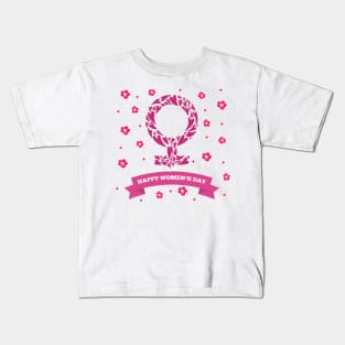 happy women day Kids T-Shirt